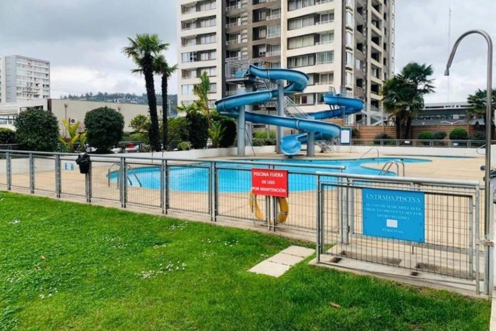 Апартаменты Departamento Central En Vina Del Mar Centro Экстерьер фото